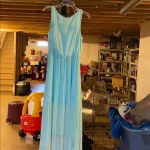 Beautiful Calvin Klein mint green maxi dresses